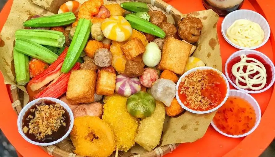 Combo Cá Viên Chiên Nhỏ(1-2người ăn) - 80.000 ₫ tại Tiệm Ăn No Nê - Chân Gà, Xiên Que & Tré Trộn - Dương Bá Trạc