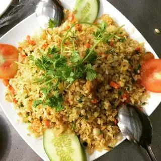 Hình ảnh cơm chiên hải sản
