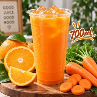 Hình ảnh Nước ép cam cà rốt