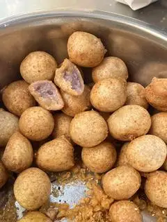 Khoai Mỡ Chiên - 20.000 ₫ tại Chuối Chiên & Khoai Mỡ 159 - Hoàng Văn Thụ