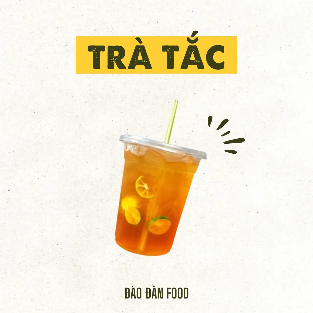 Trà tắc - 17.000 ₫ tại Đào Đần - Bò Hầm Pate - Cầm Bá Thước