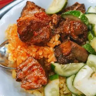 Hình ảnh Xôi sườn cay