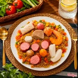 Hình ảnh Mì Trộn Thập Cẩm Full Topping