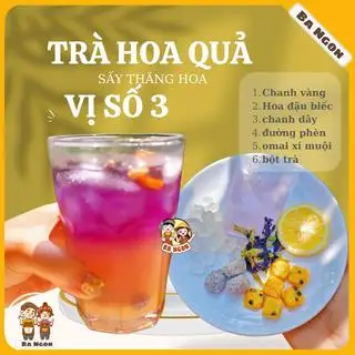 Trà trái cây sấy thăng hoa vị số 3  - 17.000 ₫ tại Ba Ngon - Mứt, Omai & Trái Cây Sấy Dẻo - Trương Quyền