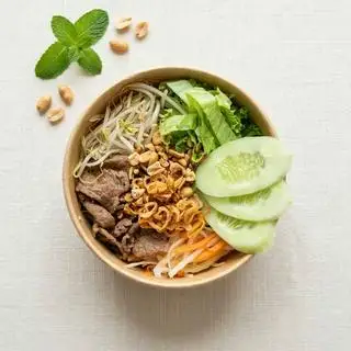 Hình ảnh Bún trộn bò truyền thống