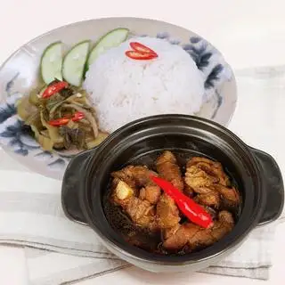 Cơm Thịt Kho Tiêu - 48.000 ₫ tại Bento Delichi by Cooky - Cơm Gà Mắm Tỏi, Xối Mỡ - Nguyễn Thị Minh Khai