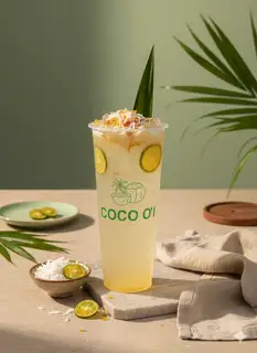 Nước Dừa Dứa Tắc - 28.000 ₫ tại Coco Ơi Quận 1 - Nước Dừa Dứa Trân Châu -  Hồ Hảo Hớn