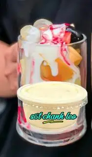 Hình ảnh Trái cây dằm sốt (chanh dây,dâu,việt quốc)