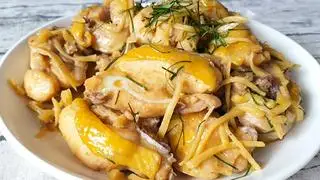 Hình ảnh Cơm gà rang gừng