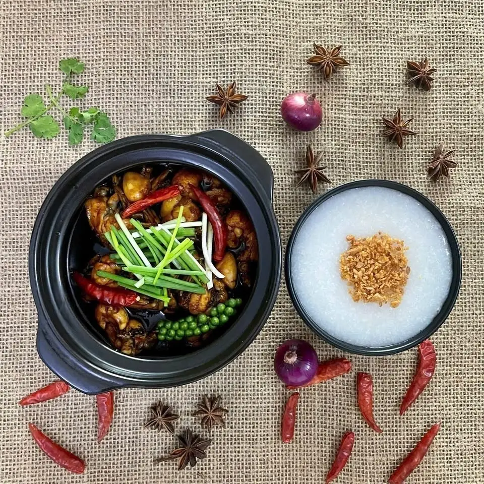 Cháo Ếch 3 con ( cháo tỏi phi) - 120.000 ₫ tại CHÁO SƯỜN - CHÁO ẾCH 18 - Nguyễn Duy Dương