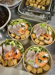 Hình ảnh Bún nước tương thịt tàu hủ 