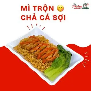 Mì trộn chả cá sợi - 47.000 ₫ tại Mee Dee - Mì Trộn & Giải Khát - Điện Biên Phủ
