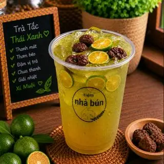 Hình ảnh trà thái xanh xí muội 