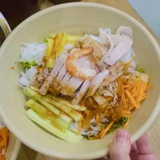 Hình ảnh Bún mắm nêm tôm thịt