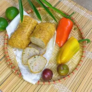 Chả sả chay 400gr - 130.000 ₫ tại Bánh Mì Chay Tuệ An - Hoàng Sa