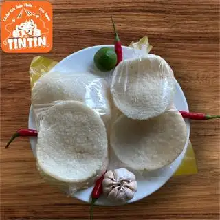 bánh tráng phồng tôm (1 Túi 3 Bánh) - 5.000 ₫ tại Tré Trộn & Chân Gà Sốt Thái Tin Tin - Lò Lu
