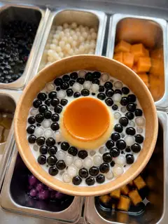 Hình ảnh Flan Trân châu