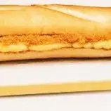 Hình ảnh Bánh mì bự Pate Chà bông Phô mai