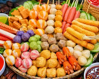 Hình ảnh Cá Viên Chiên Đại Chiến( 2-3 người ăn )