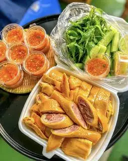 Hình ảnh Gà Ủ Muối Hoa Tiêu Nguyên Con - Loại I ( Không đầu, không chân)