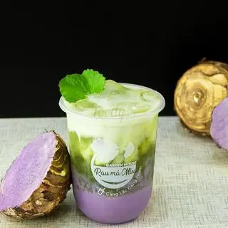 Hình ảnh Rau Má Khoai Môn Sữa Dừa Nha Đam