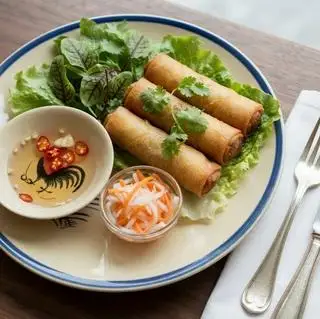 Chả giò tôm thịt - 35.000 ₫ tại Bún - Cơm Thịt Nướng & Trà Trái Cây - ALLEY 399 - Nguyễn Đình Chiểu