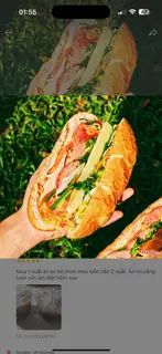 Hình ảnh Combo 4 Bánh Mì Sài Gòn Đặc Biệt tặng 1 chai sữa thái