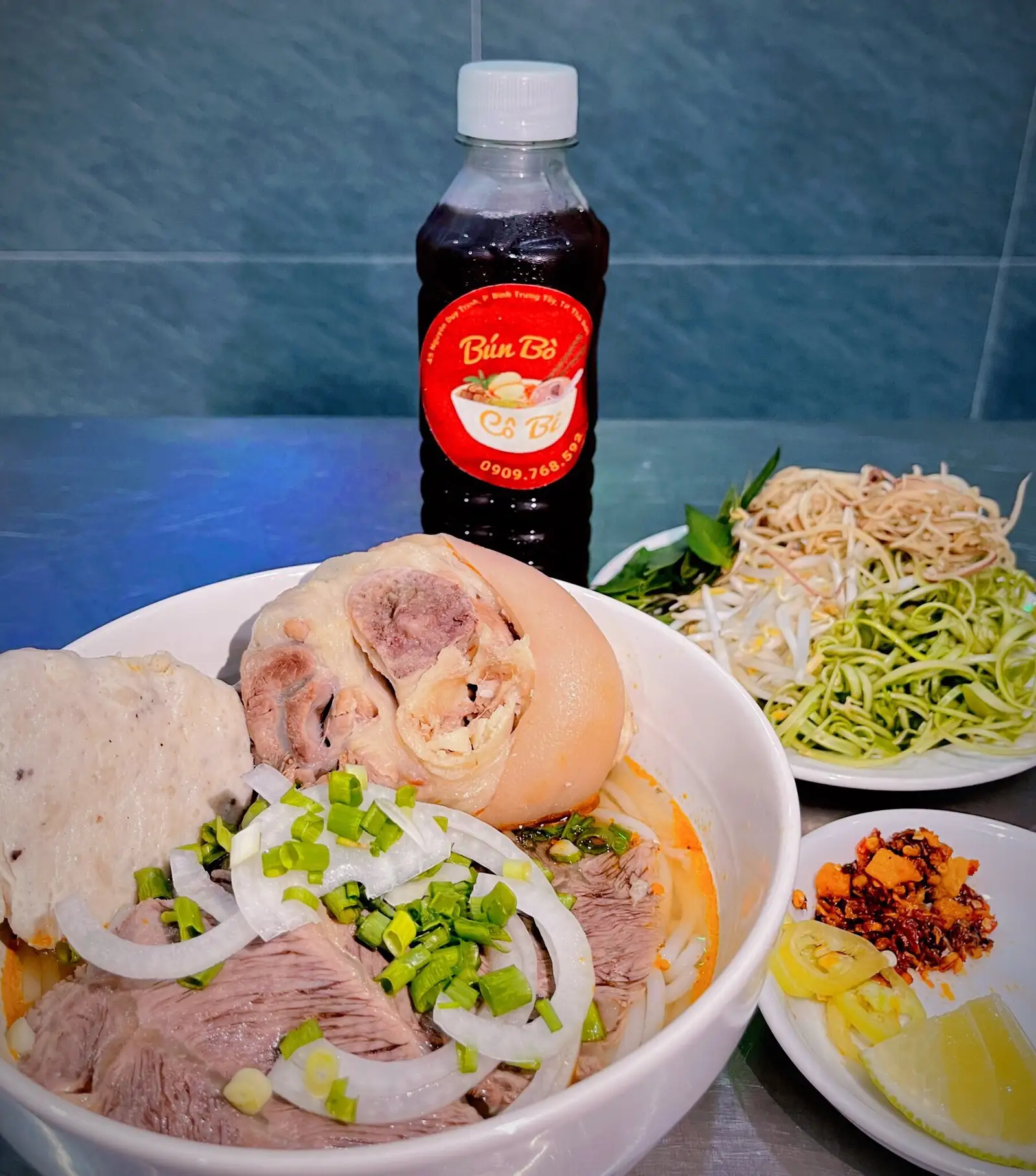 Bún Bò Giò Nạm Chả - 75.000 ₫ tại Bún Bò Cô Bi - Đường 52