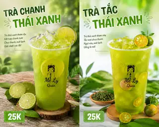 Hình ảnh Trà Tắc Thái Xanh