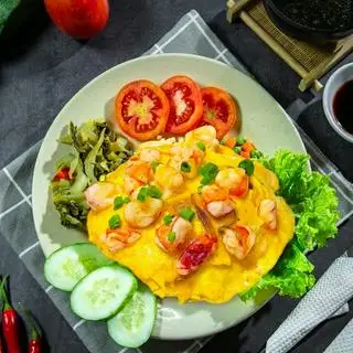 Hình ảnh Cơm Chiên Tôm Phủ Trứng