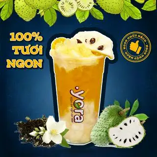 Trà Mãng cầu ngọc trai ⭐ [L] - 43.000 ₫ tại Trà Sữa YORA - Ăn Vặt & Đá Xay & Milo - Nguyễn Văn Lạc