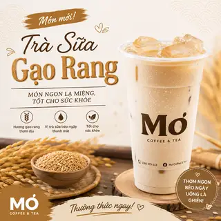 Hình ảnh Trà sữa gạo rang