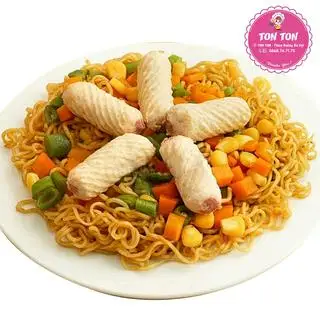 Hình ảnh Mì Trộn Mực Xoắn