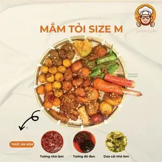 Hình ảnh Combo Cá Viên Chiên Mắm Tỏi - Size M