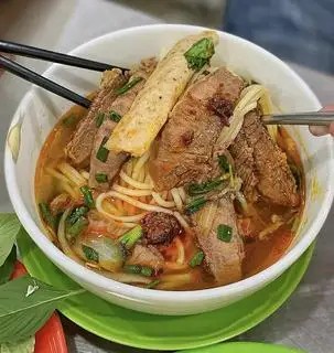 Bún bò - nạm chả - 45.000 ₫ tại Bún Bò, Điểm Tâm - Nguyễn Văn Đậu