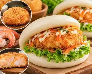 Hình ảnh Bao tôm phô mai