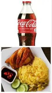 Cơm gà xối mỡ má đùi - đùi tỏi - kèm coca - 65.000 ₫ tại Út Viên - Cơm Gà Xối Mỡ - Đỗ Xuân Hợp