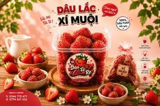 Dâu lắc xí muội - 62.000 ₫ tại Dâu Lắc Té Re - Nguyễn Thượng Hiền