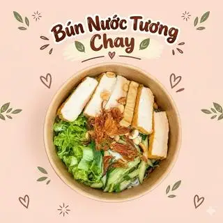 Hình ảnh Bún nước tương Đậu hủ Chay