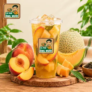 Hình ảnh Lục Trà Đào Dưa Lưới