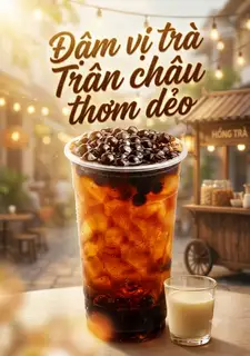 Hình ảnh Hồng trà trân châu 
