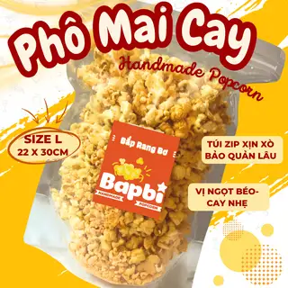 Bắp Rang Bơ Phô Mai Cay Size L - 36.750 ₫ tại Bapbi Popcorn - Bắp Rang Bơ Kiểu Mỹ - Đồng Nai