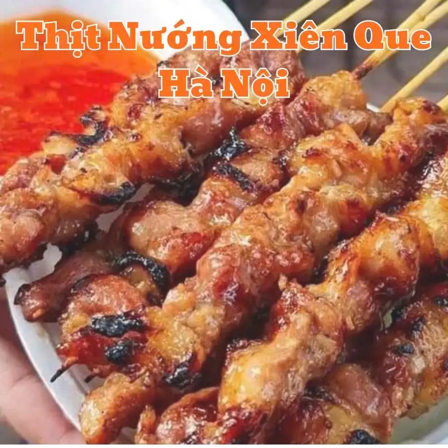1 Cây Xiên Que Nướng Hà Nội - 18.000 ₫ tại Bánh Mì Que Pate Cột Đèn Hải Phòng Chính Hiệu Mẹ Nấm - Nguyễn Hồng Đào