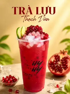 Hình ảnh Trà Lựu Thạch Dừa