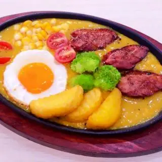 Hình ảnh Chảo lườn ngỗng sốt trứng muối
