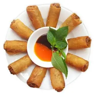 Chả Giò Chay - 5.000 ₫ tại Hủ Tiếu Chay Hương Phát - Hai Bà Trưng