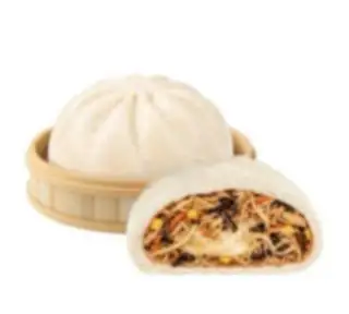 Hình ảnh Bánh bao yến mạch gà nấm phô mai