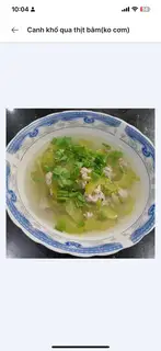 Canh khổ qua thịt bằm(ko cơm) - 75.000 ₫ tại Quán Cơm Nhà - Phạm Ngũ Lão