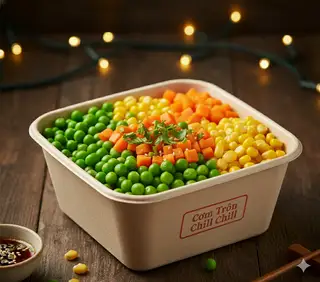 Hình ảnh Cơm trộn rau củ