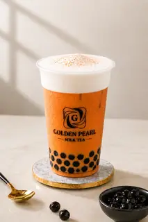 Trà sữa núi lửa - Volcano Milk Tea - 24.500 ₫ tại Golden Pearl - Milk Tea - Phú Mỹ